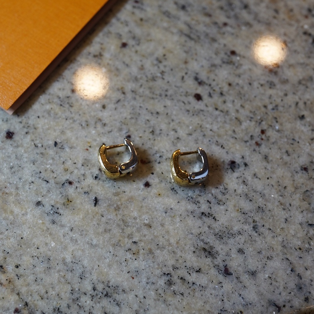 Louis Vuitton Nanogram Earings - Picture 3 of 3